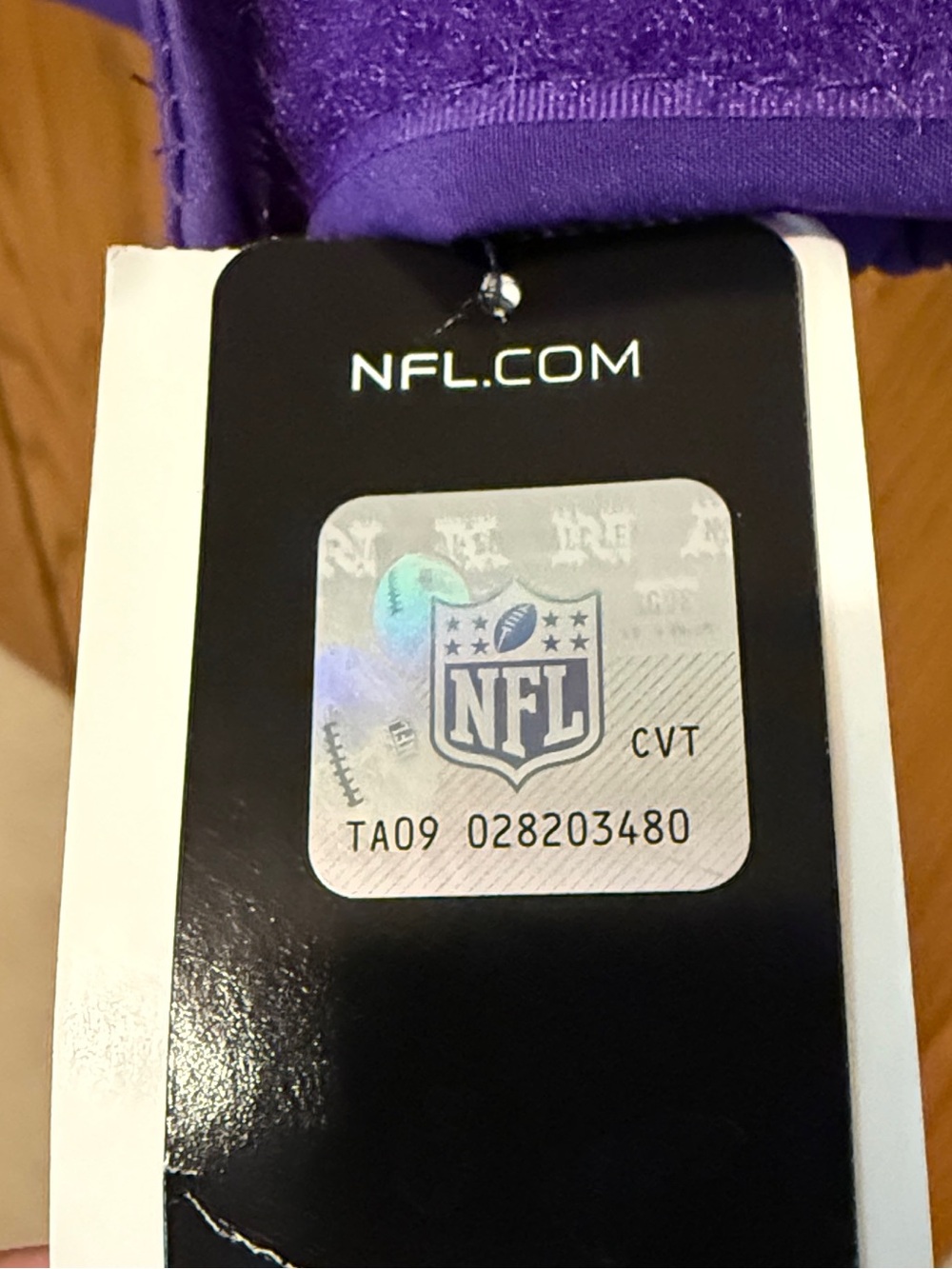 NFL Minnesota Vikings Softshell Full Zip Jacket Men’s XXL - NEW WITH TAGS - Picture 4 of 4